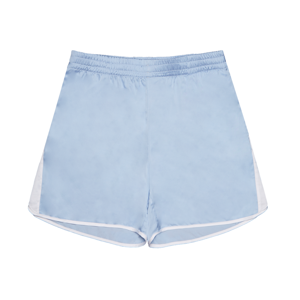 Pantalón corto de camarero azul bebé