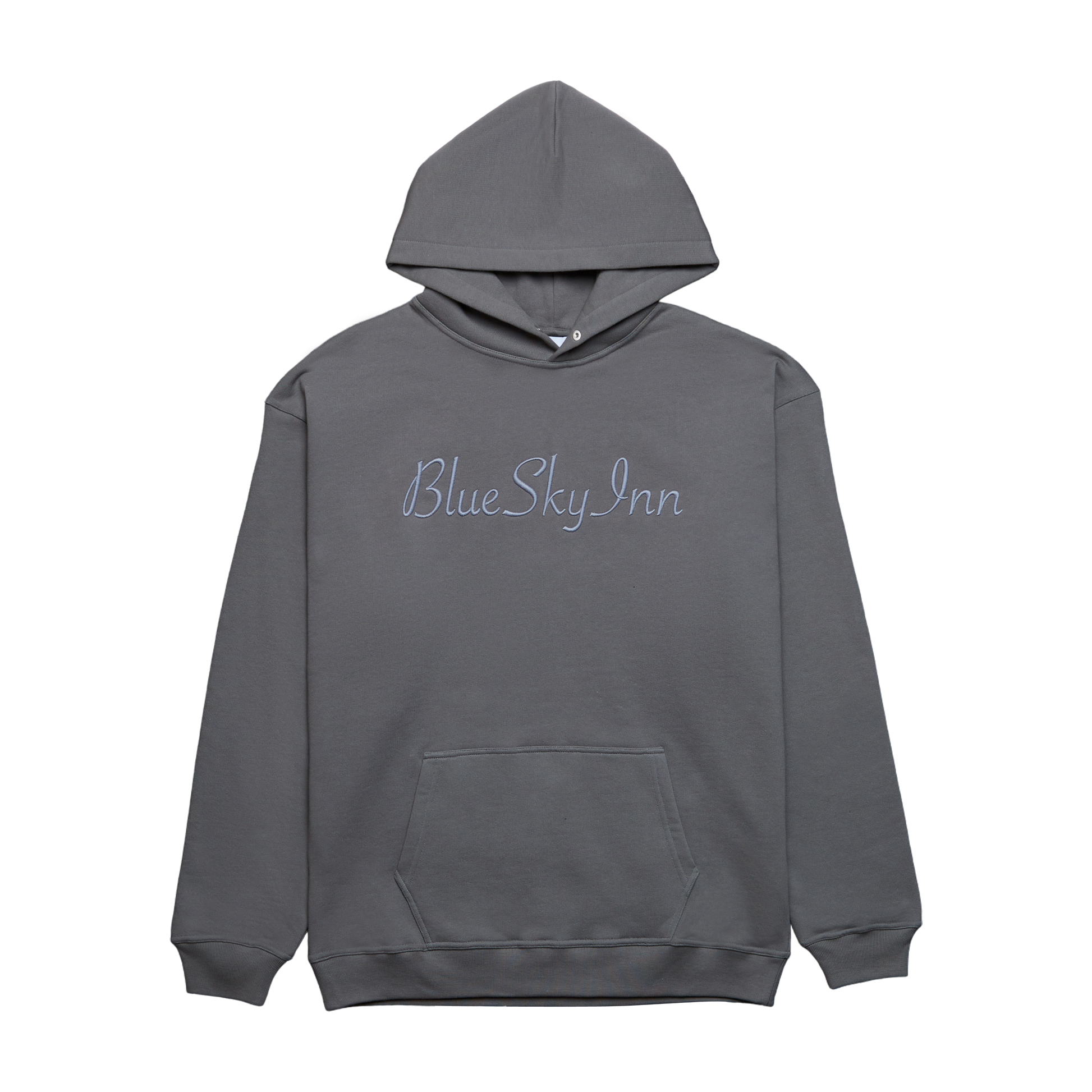 Sudadera con capucha y logotipo gris