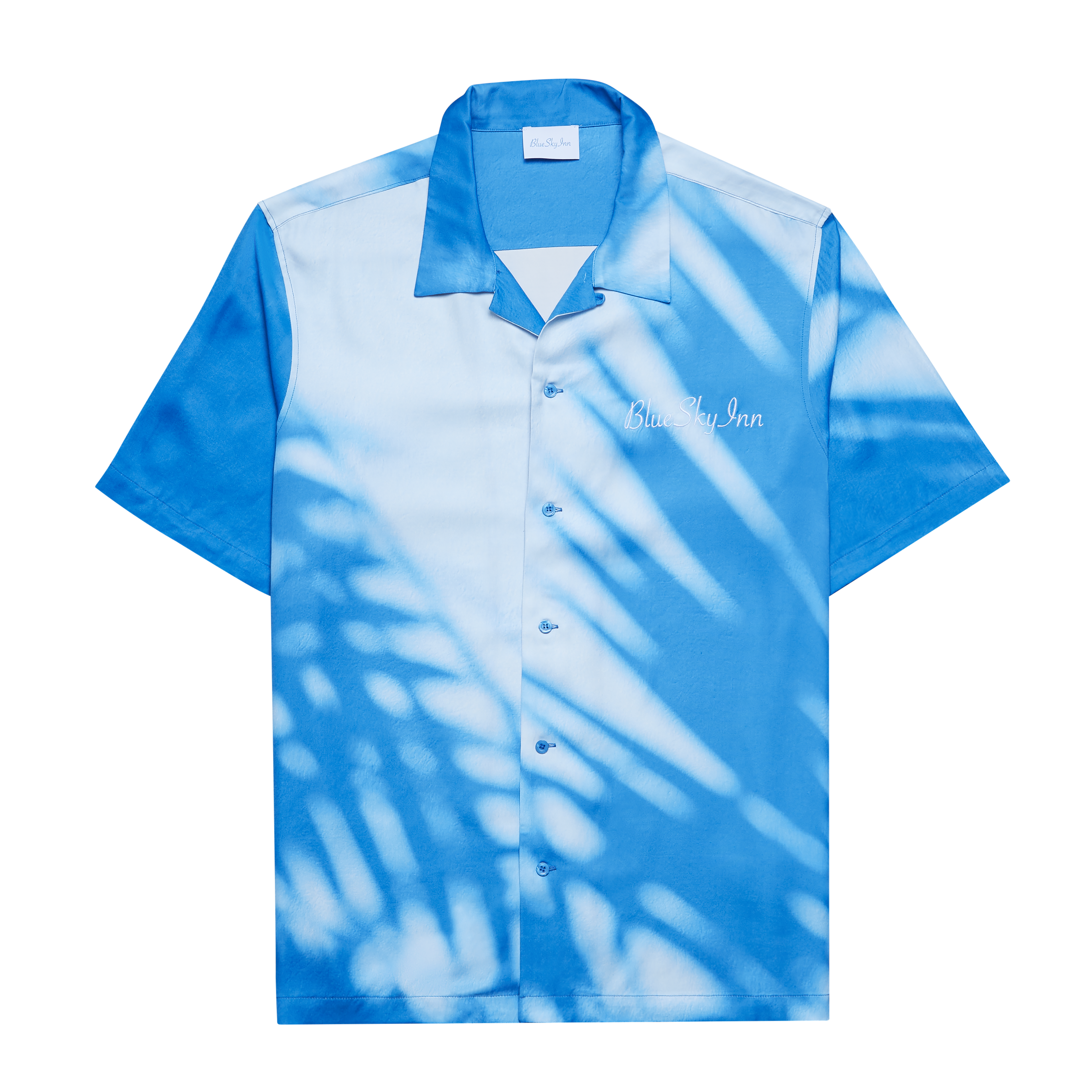 Camisa de sombra azul