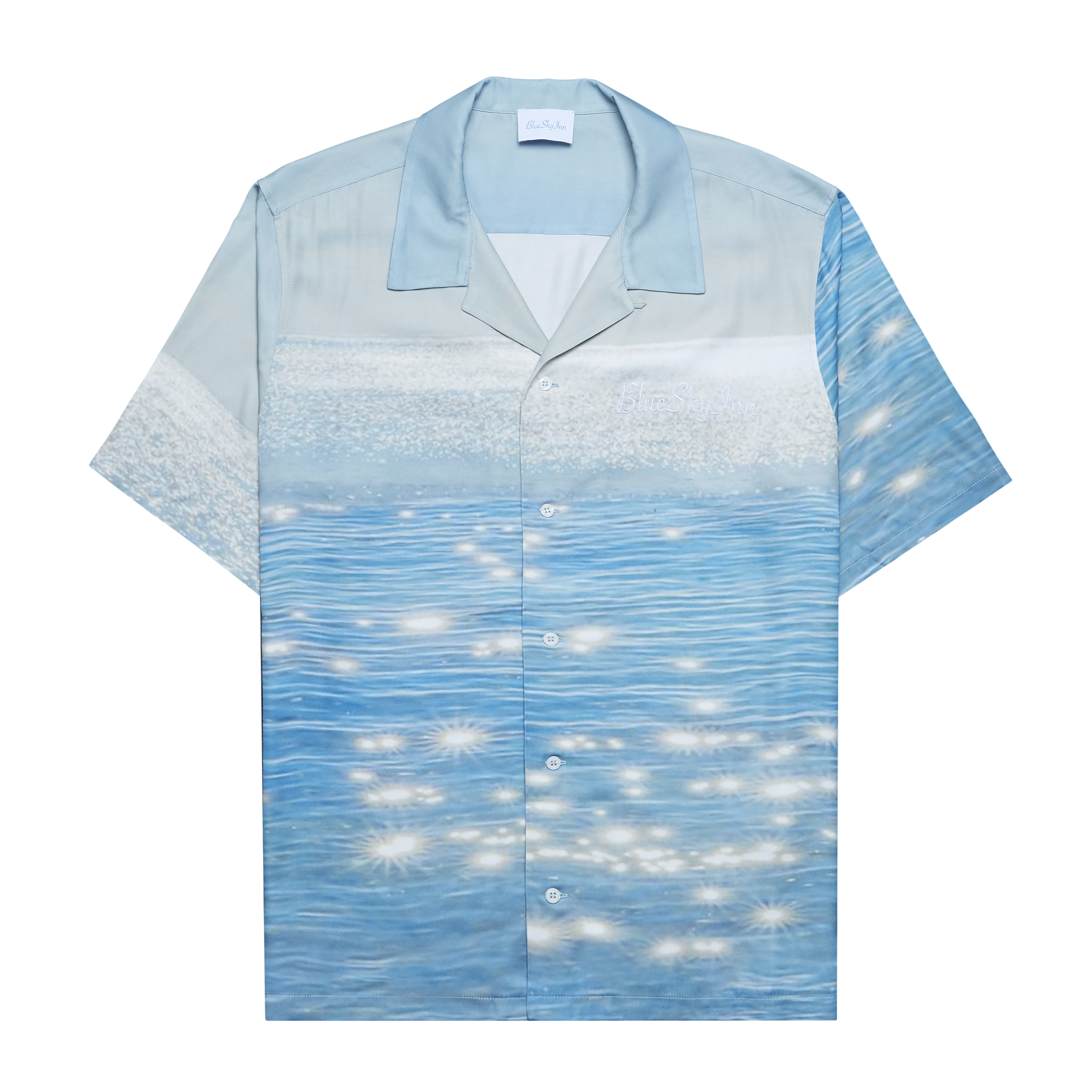 Camiseta con reflejos del océano
