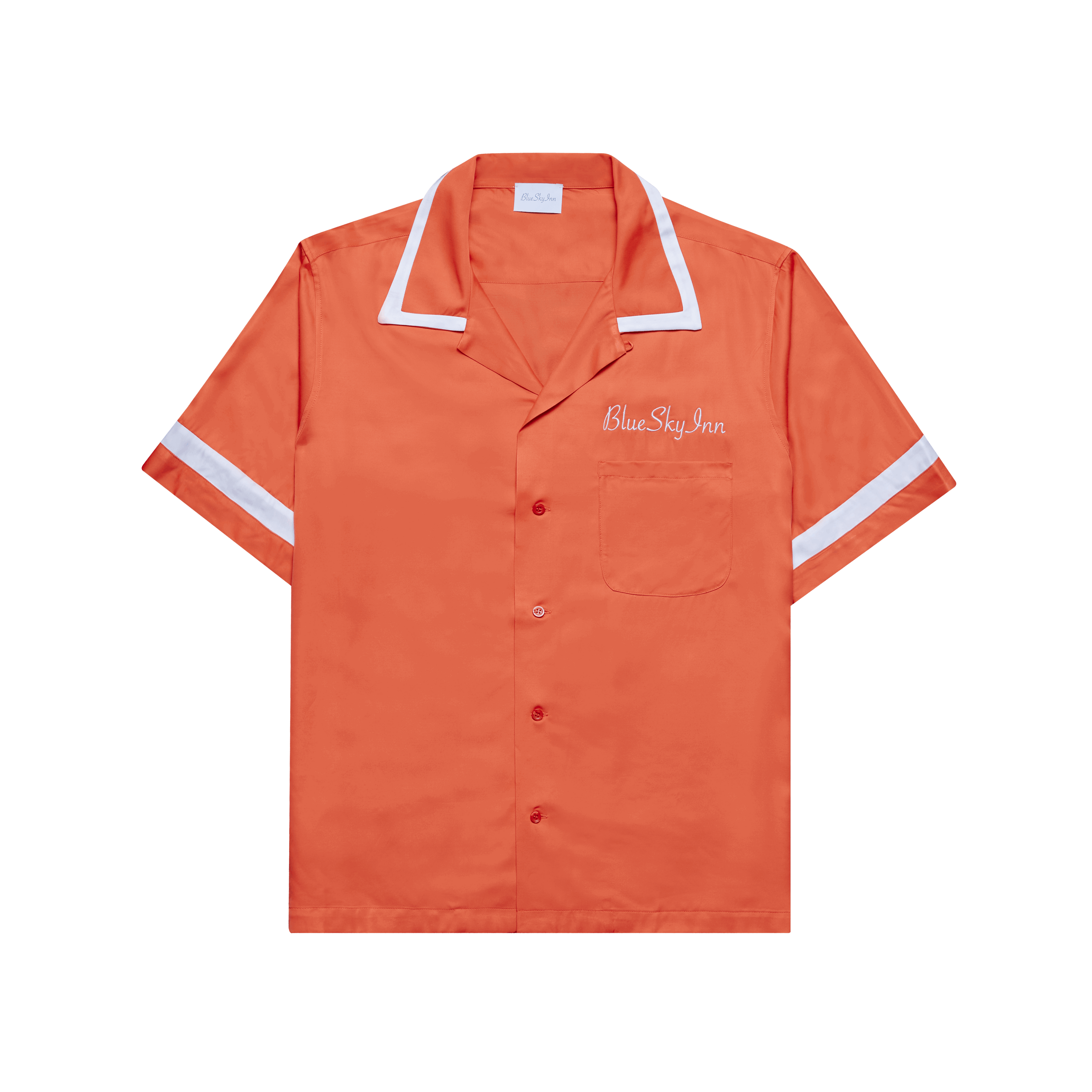 Orange Waiter Shirt