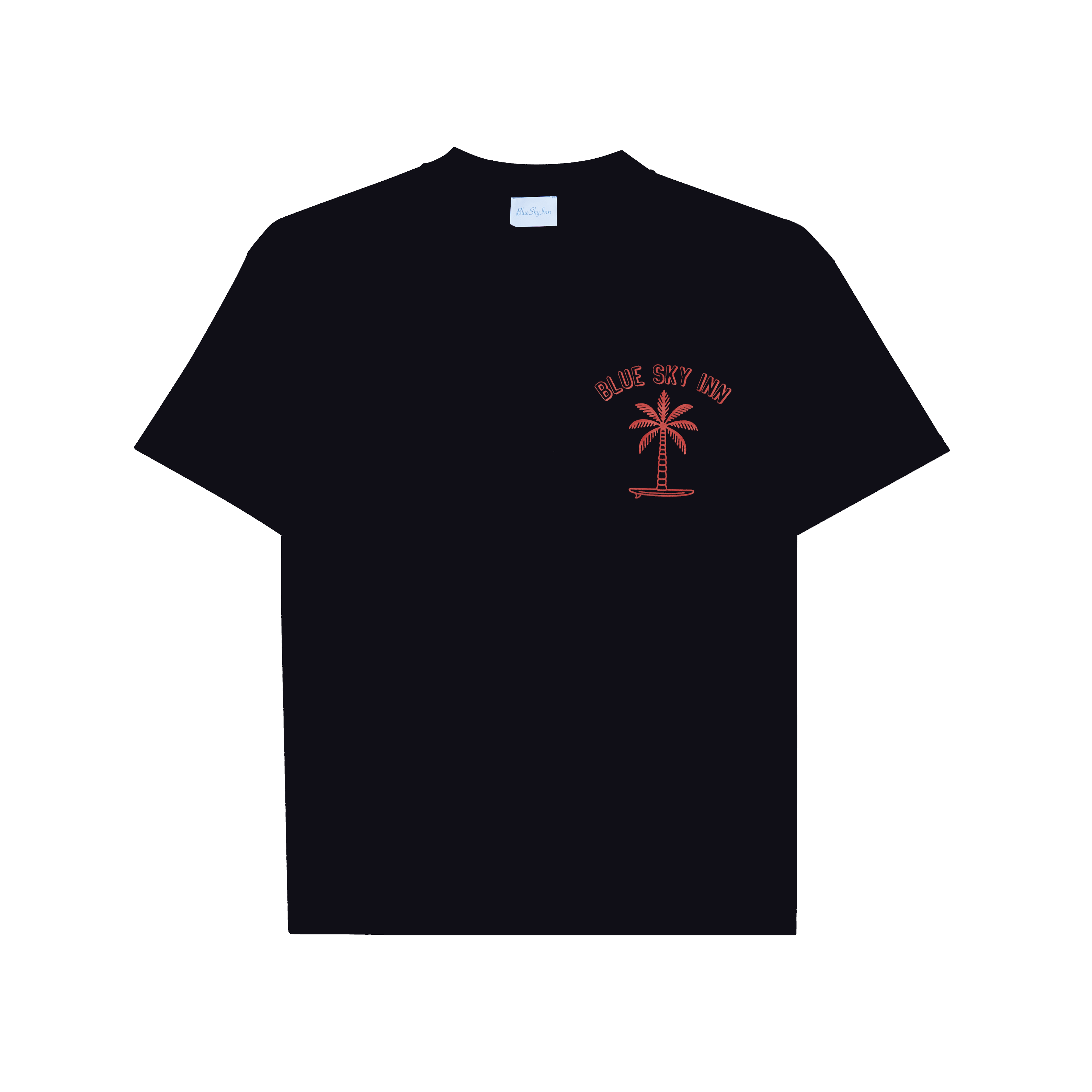 Black Surf Palm Tee