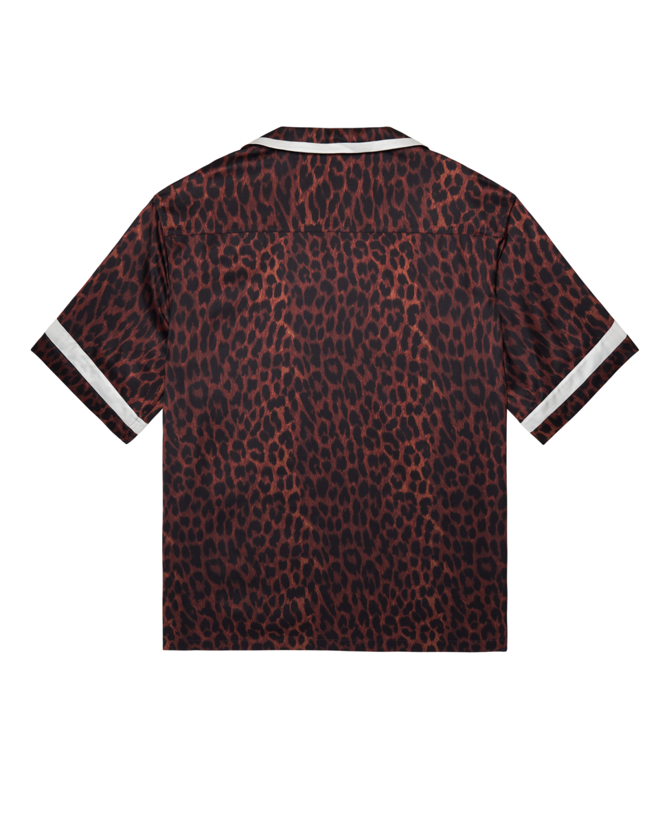 Camisa de camarero marrón