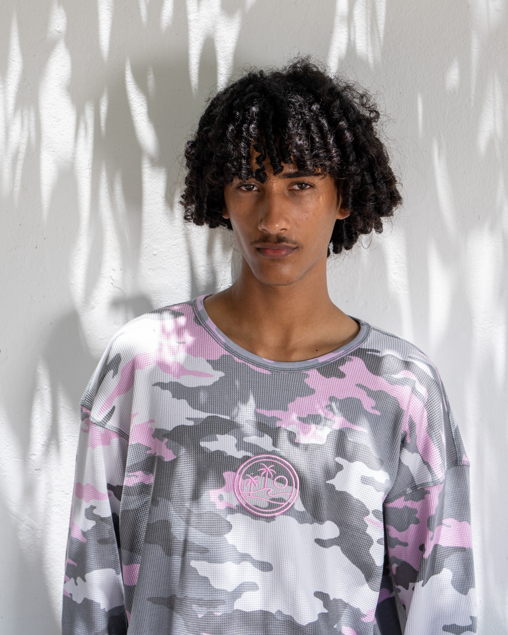 Camo Waffle Long Sleeve