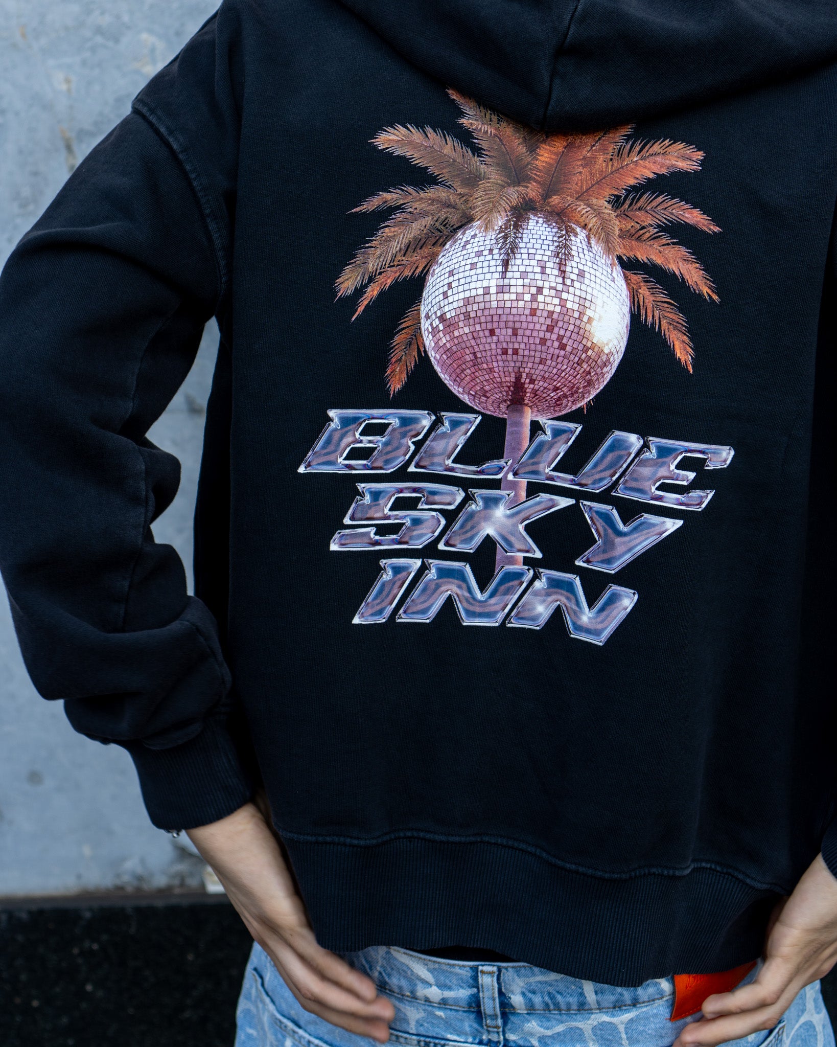Disco Palm Hoodie