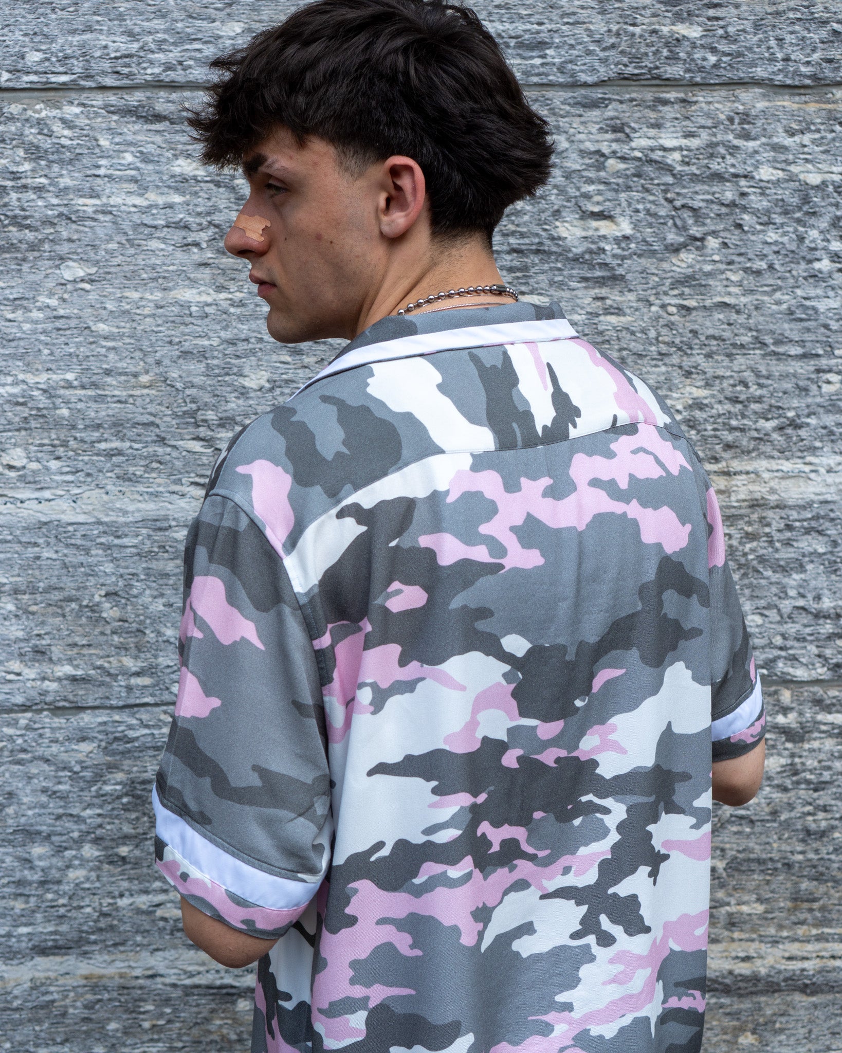 Pink Camo Waiter Shirt