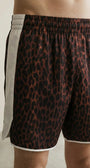 Detail shot of Leopard Waiter Shorts