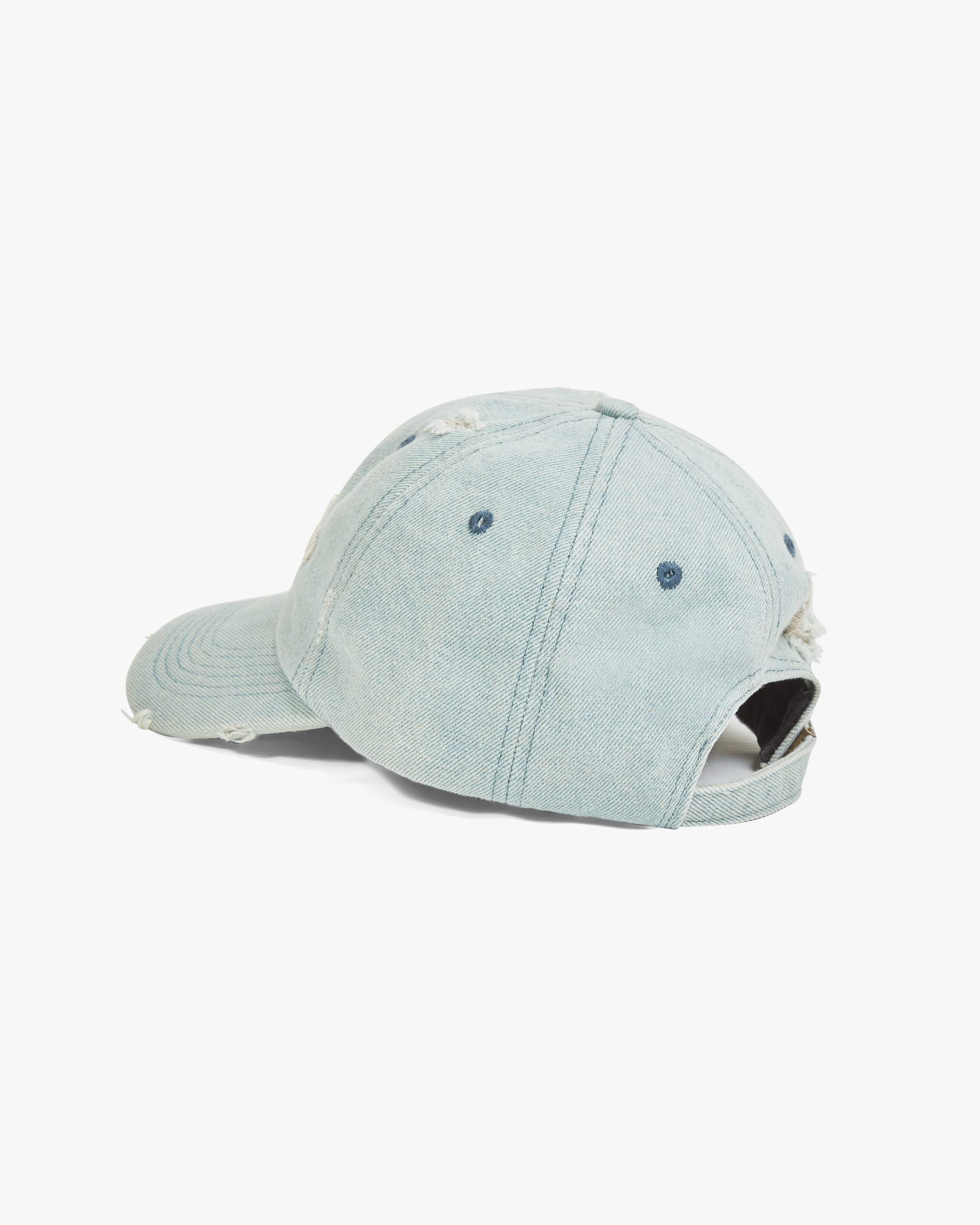Aged Denim Cap