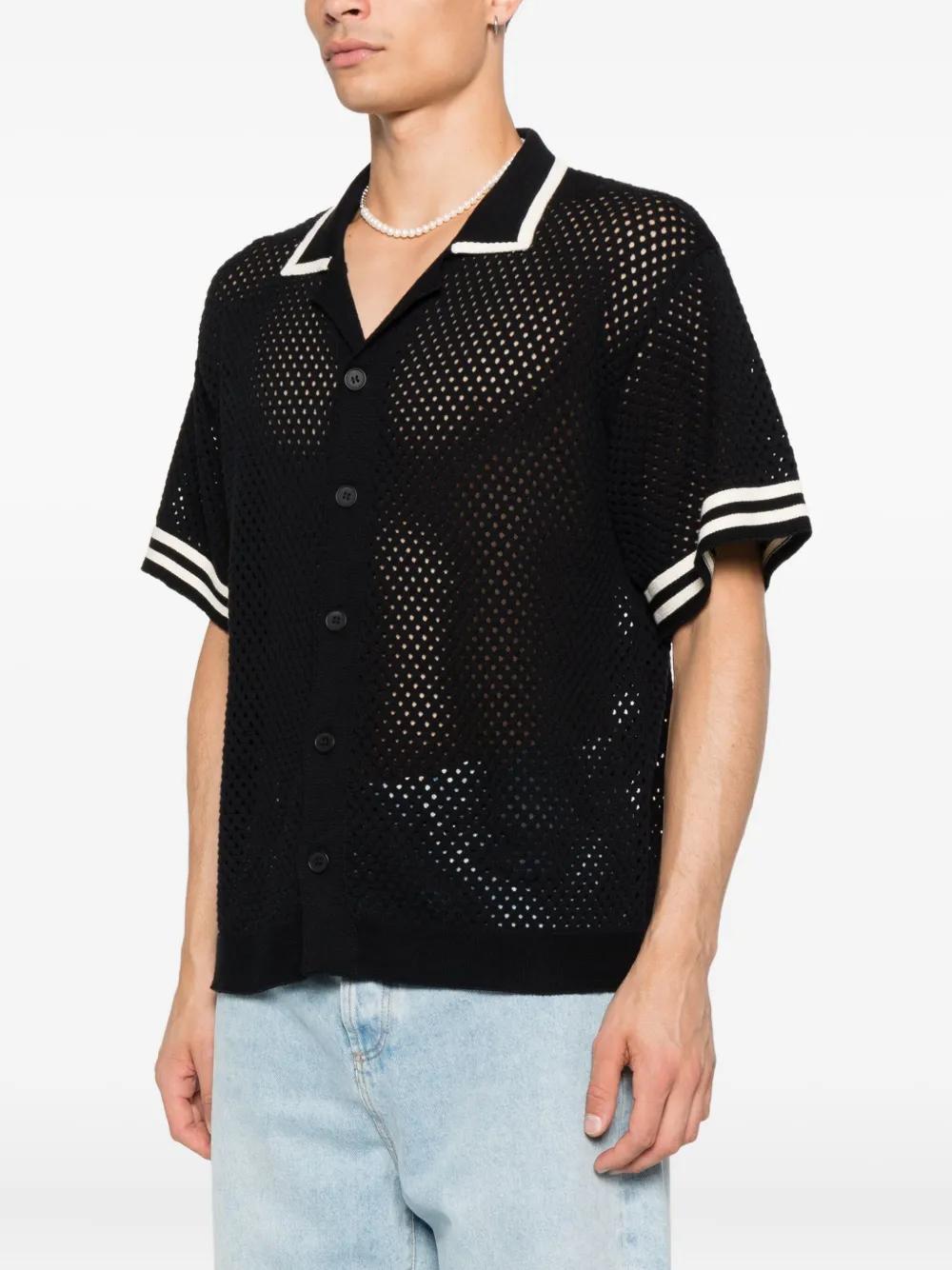 Camisa de camarero marrón