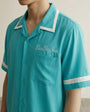 Detail shot of Turquoise Waiter Shirt