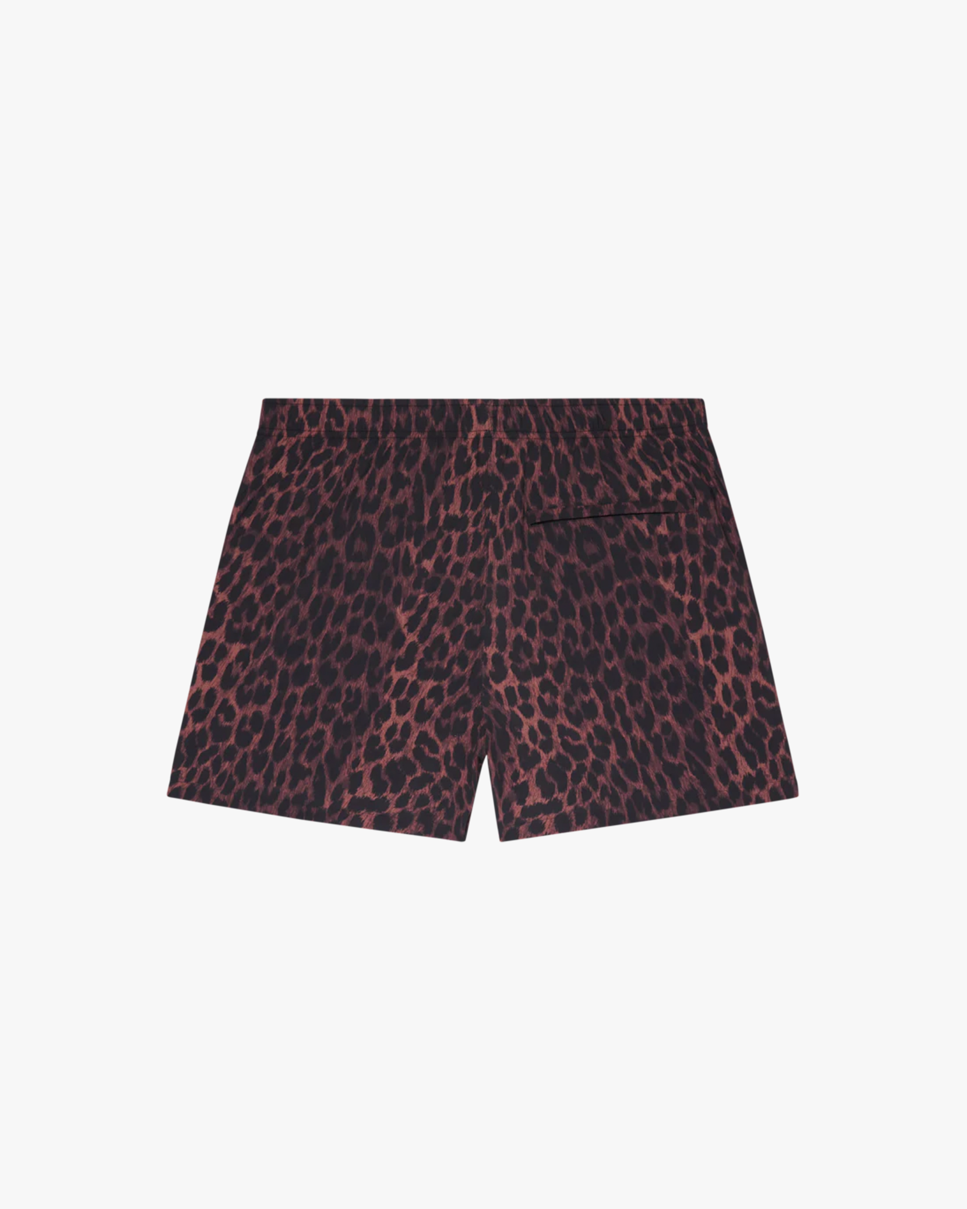 Leopard Logo Swim Shorts