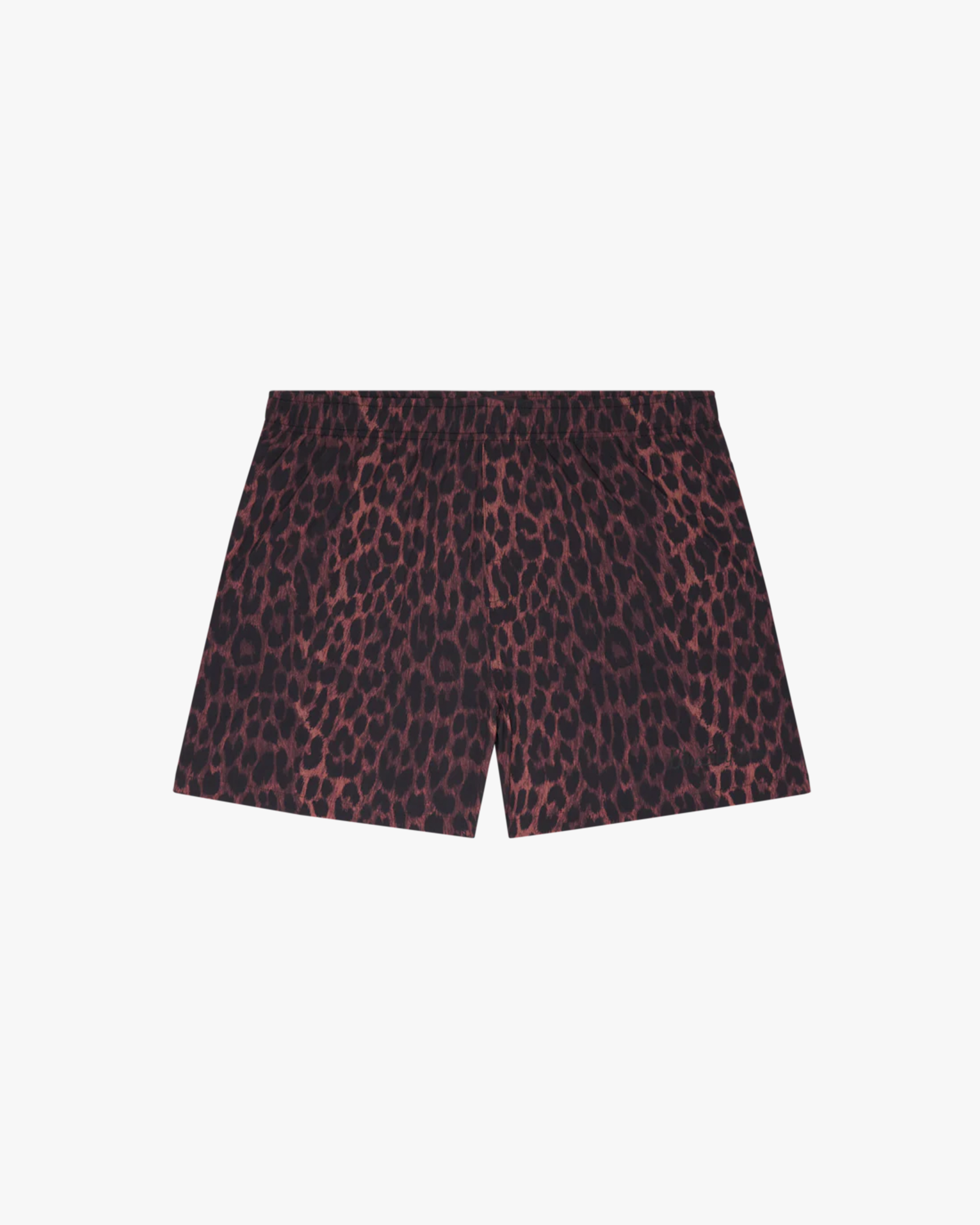 Leopard Logo Swim Shorts